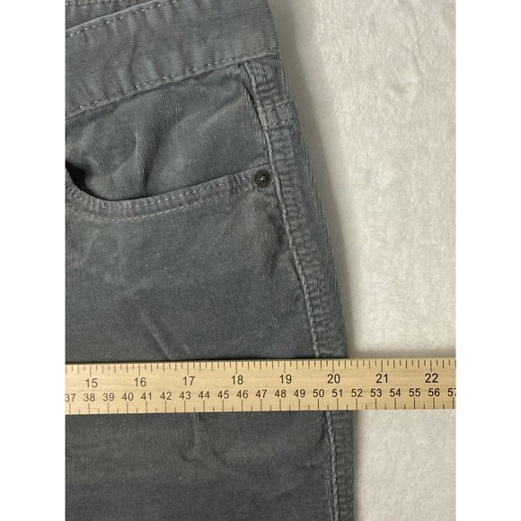 Calvin Klein Jeans Womens Straight Gray Corduroy Stretch Size 12 - Picture 7 of 15
